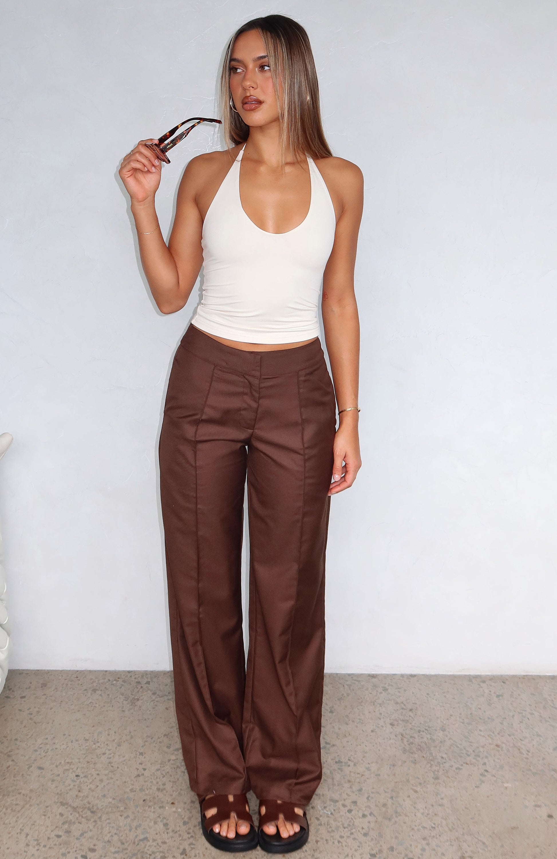 Keep It Cool Pants Chocolate