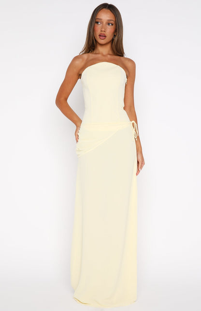 Bye Girl Maxi Skirt Butter