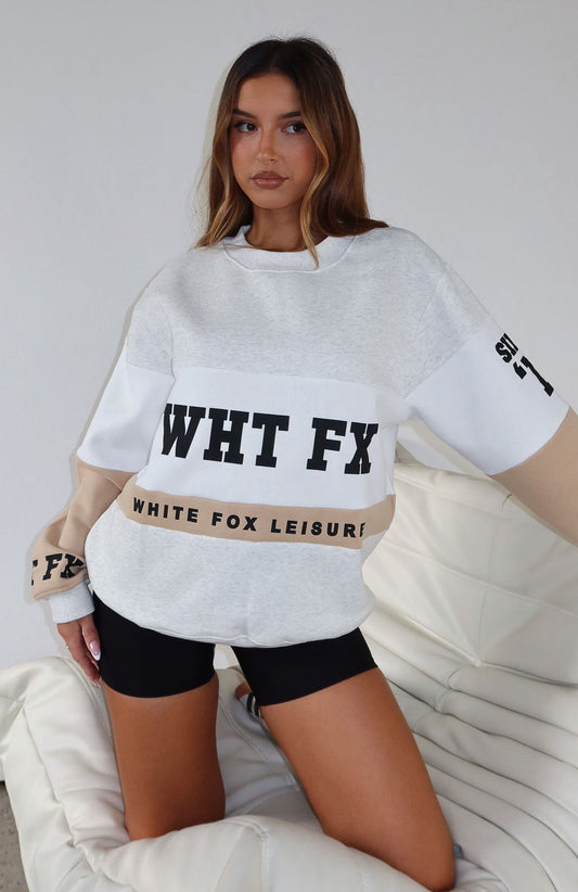 Latest And Greatest Oversized Sweater Neutral