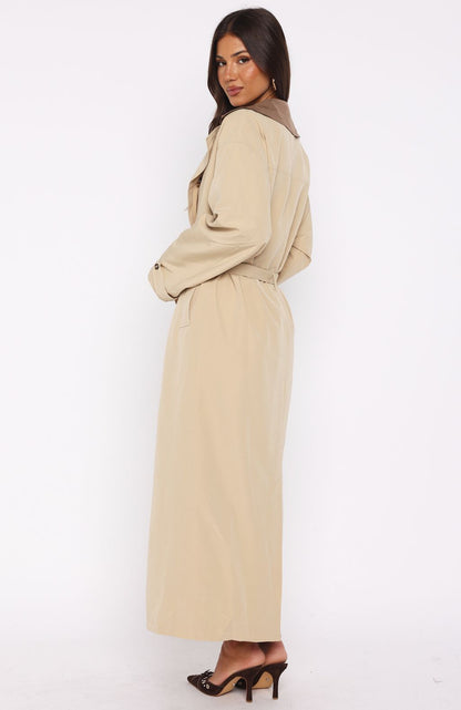 Levels To My Love Trench Sand