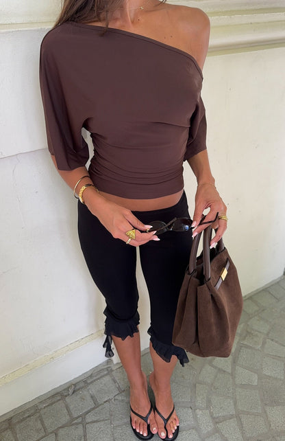 Slay Daily Capri Pants Black