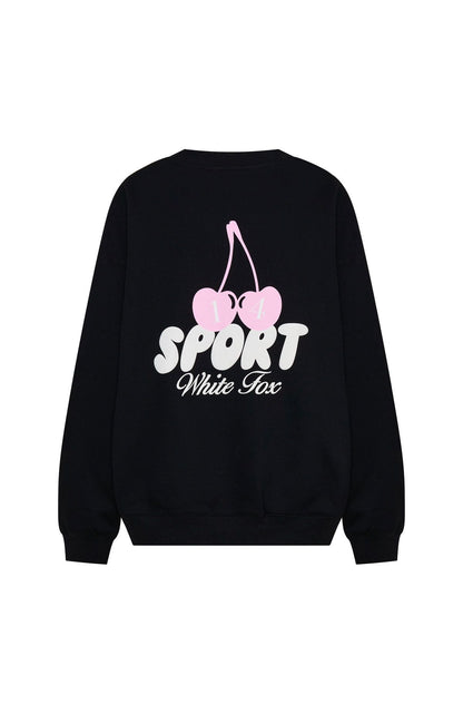 Club 14 Peyton Oversized Sweater Black
