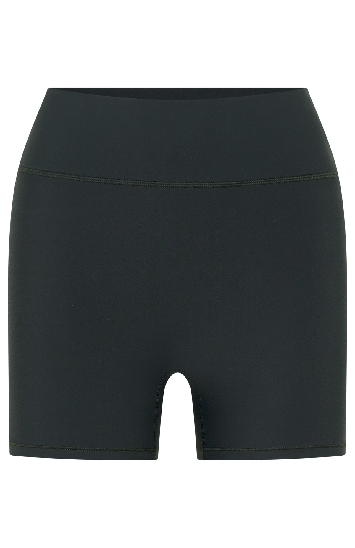 Keep Up High Waisted Shorts 4" Forest