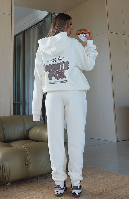 With Love Always Sweatpants Cream