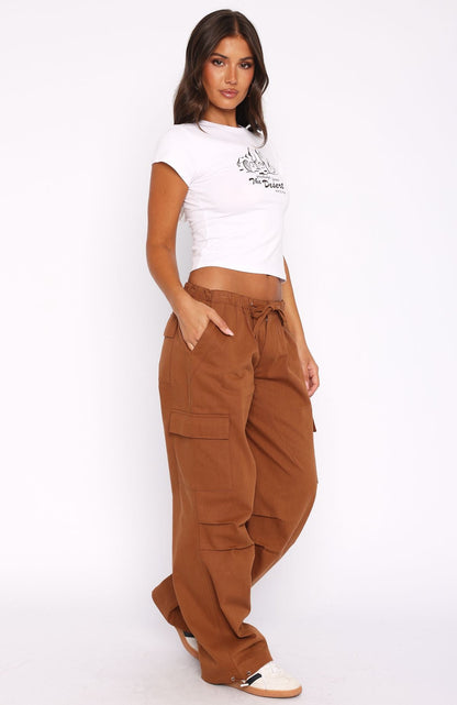 Real Satisfaction Cargo Pants Chocolate