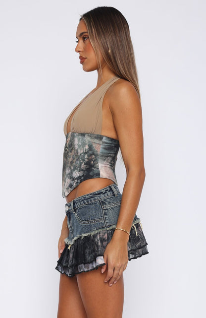Lover Girl Bustier Mystic Animal