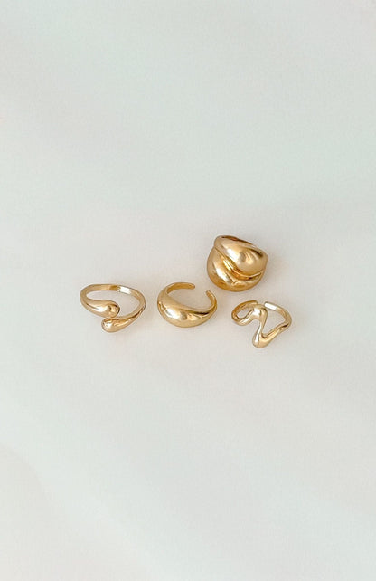 Zyaire Ring Set Gold