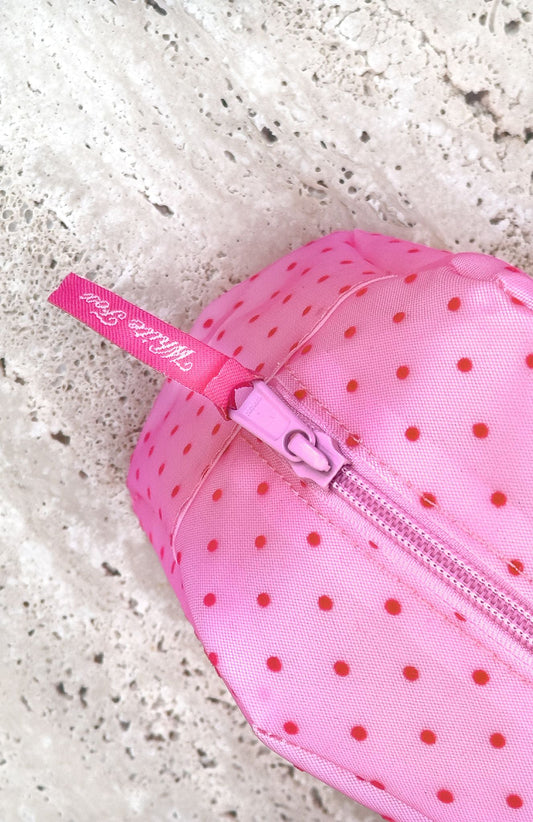 Nora Case Pink Polka Dots