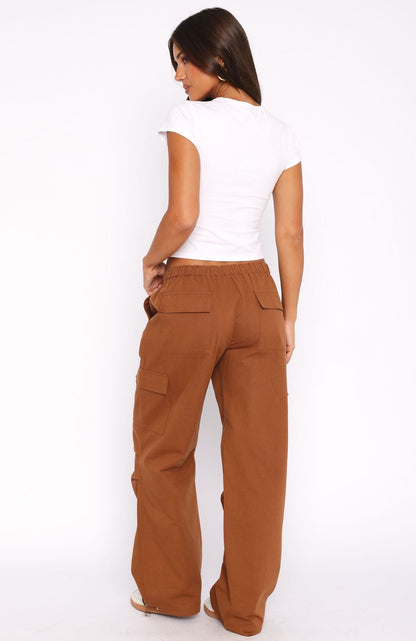 Real Satisfaction Cargo Pants Chocolate