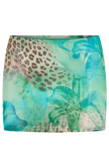 Coastal Breeze Mini Skirt Feline Paradise