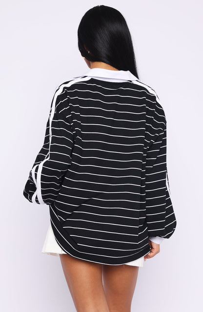 Come My Way Long Sleeve Jersey Black