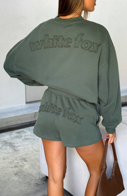 From The Archives Lexi Lounge Shorts Khaki