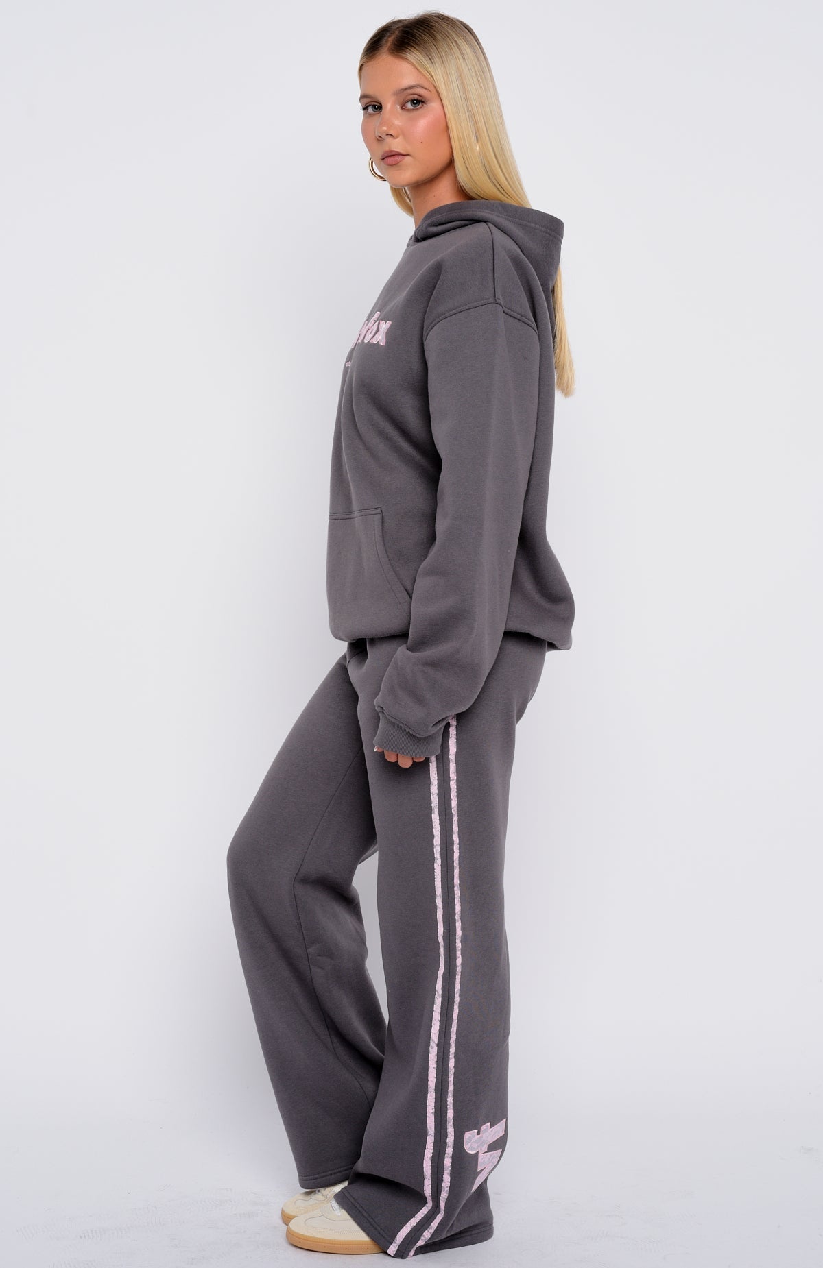 Gave You Everything Wide Leg Sweatpants Volcanic