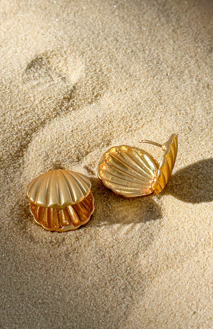 Kaiko Earrings Vintage Gold