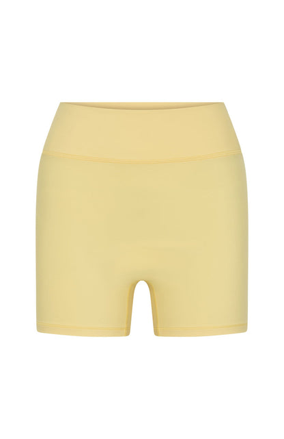 Keep Up High Waisted Shorts 4" Honey