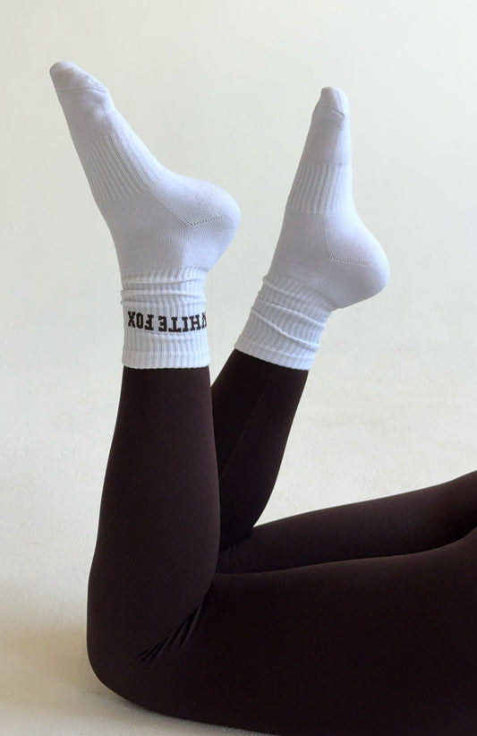 No Convincing Socks 2 Pack White/Choc/Blue