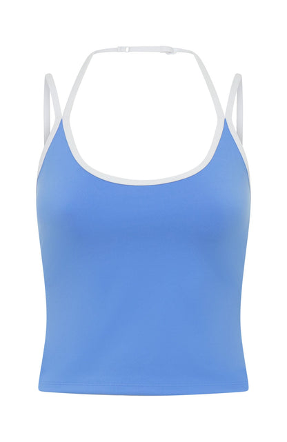Power Boost Active Tank Blueberry/White