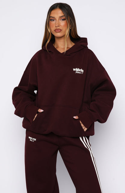Release 15 Kiana Oversized Hoodie Plum