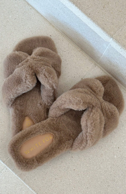 Safa Slippers Latte