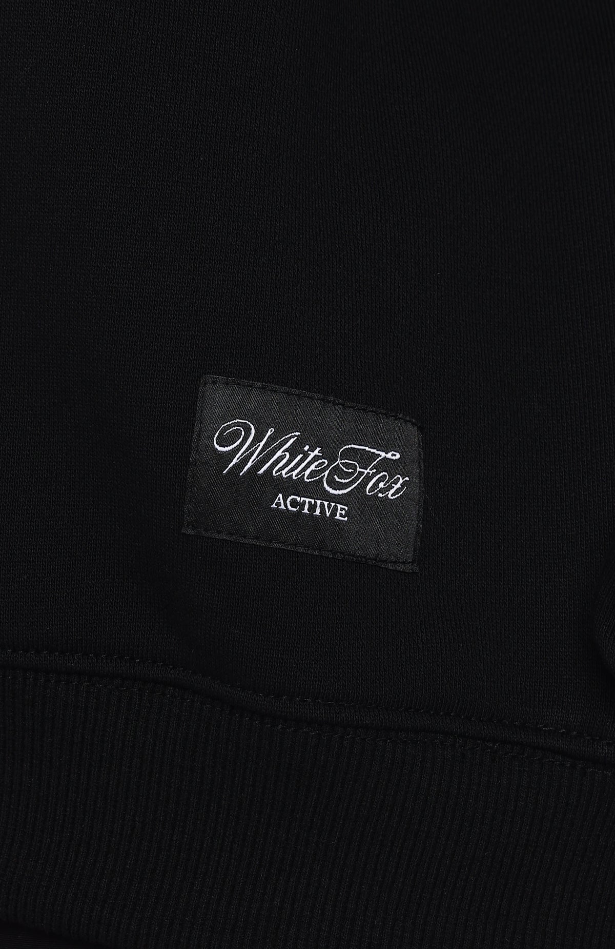 Shutting It Down V Neck Oversized Sweater Black
