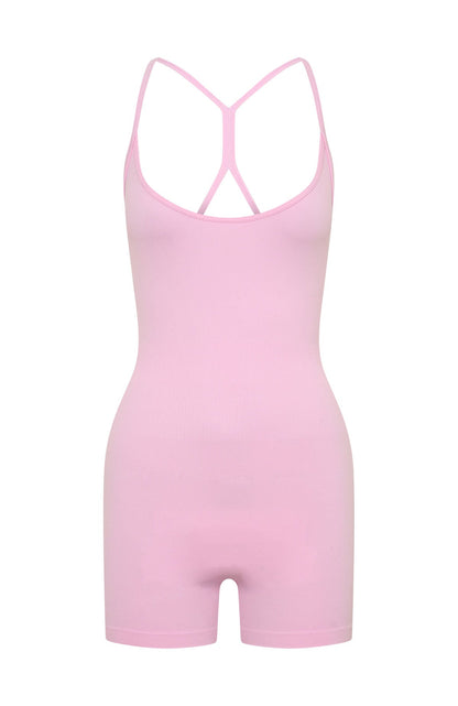 Soar Seamless Playsuit Marshmallow