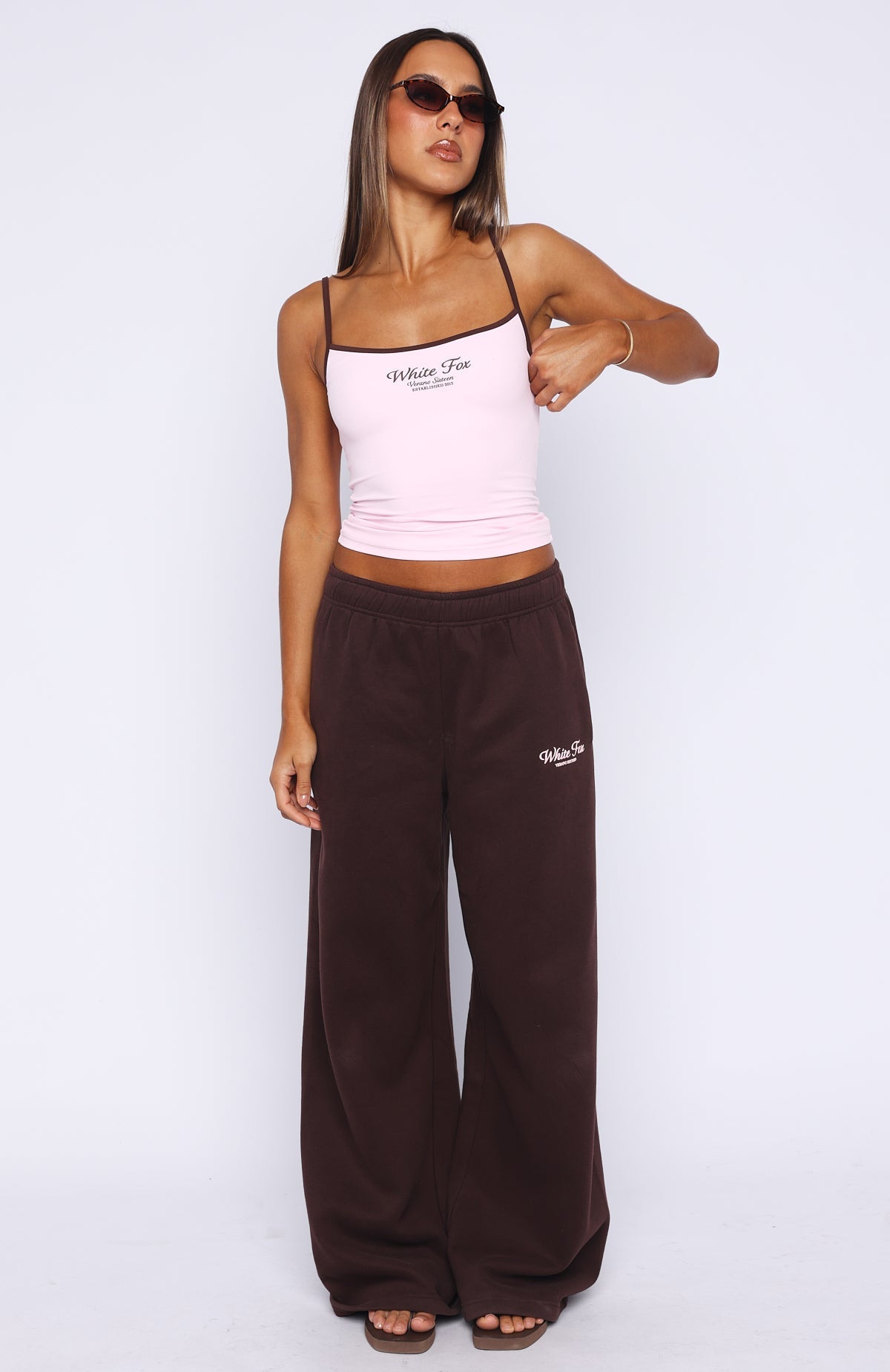 Verano Sixteen Giulia Singlet Top Pink