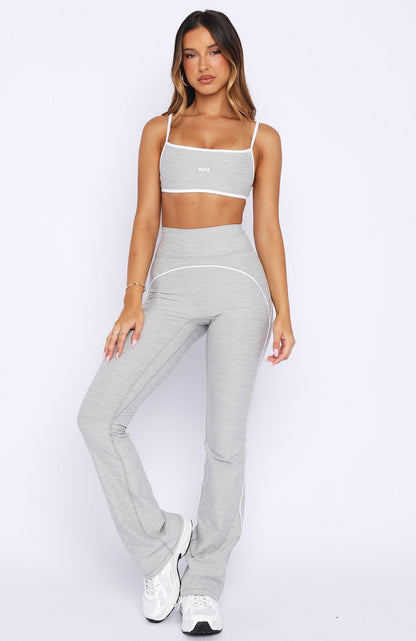 Tenacity Sports Bra Grey Marle