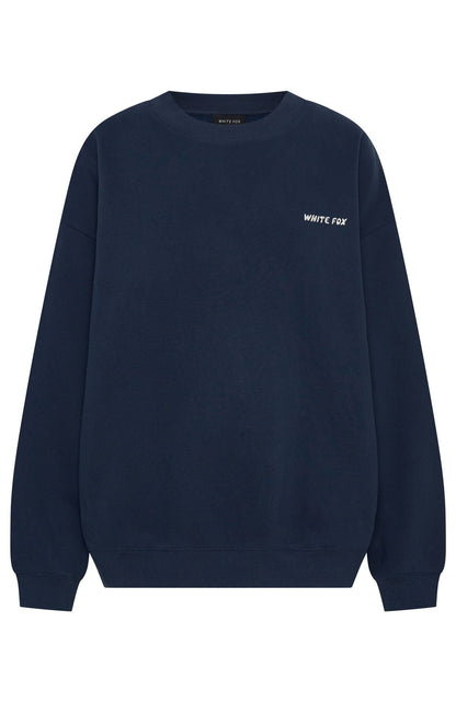 Test Drive Oversized Sweater Dark Navy